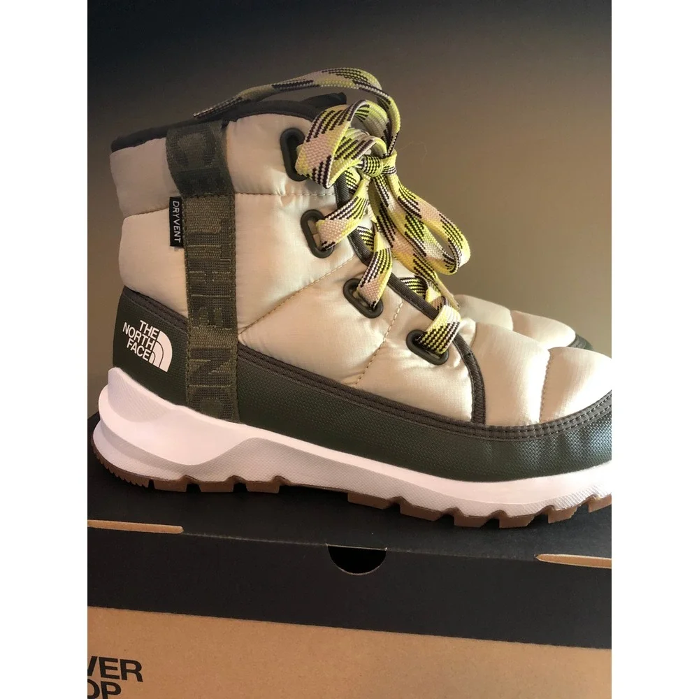 The North Face ThermoBall Lace Up Luxe WP Boots Khaki/Olive